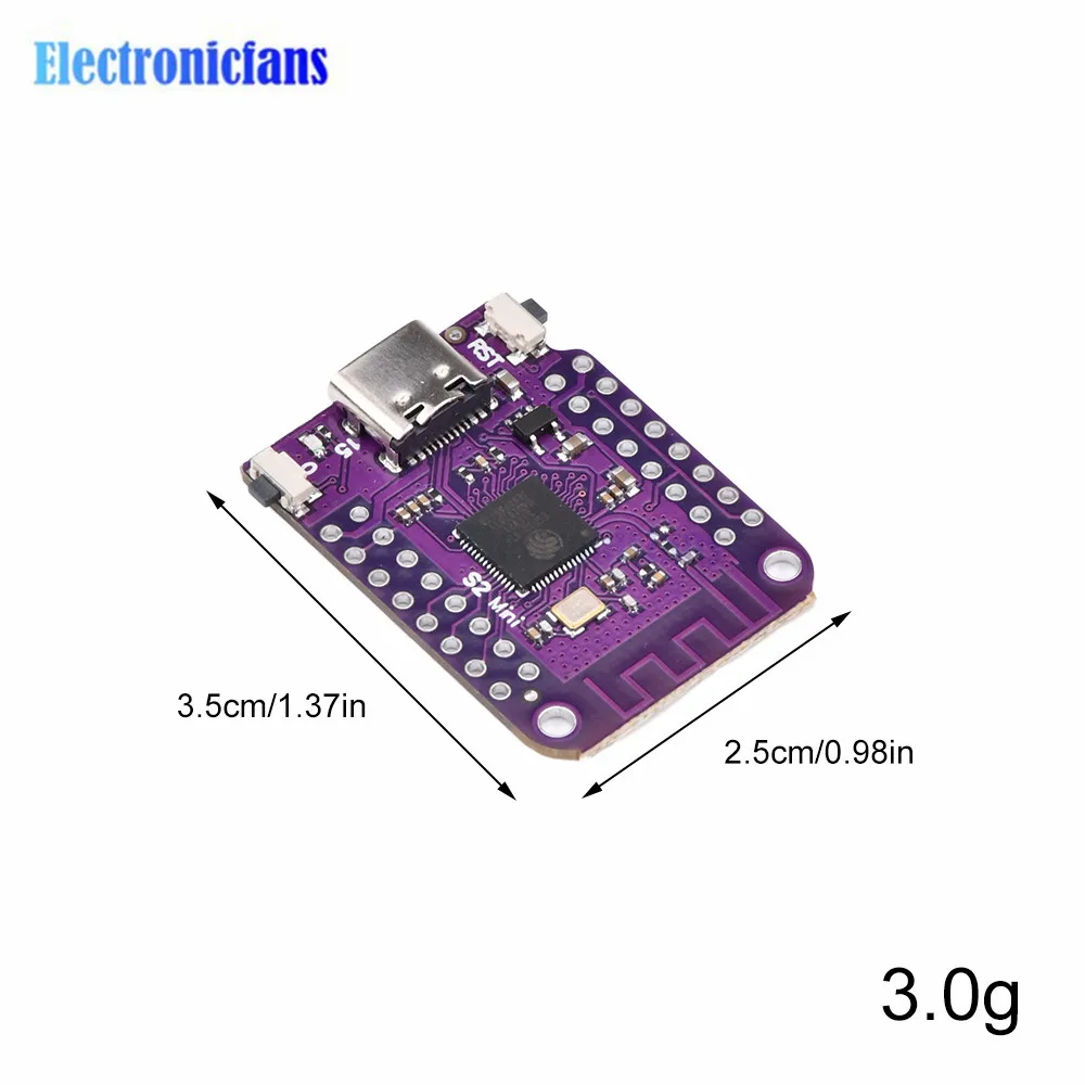 ESP32 S2 Mini WiFi IoT-Board ESP32-S2FN4R2 4MB WIFI-Modul - Entwicklungsboard für das Internet der Dinge – Detail 3