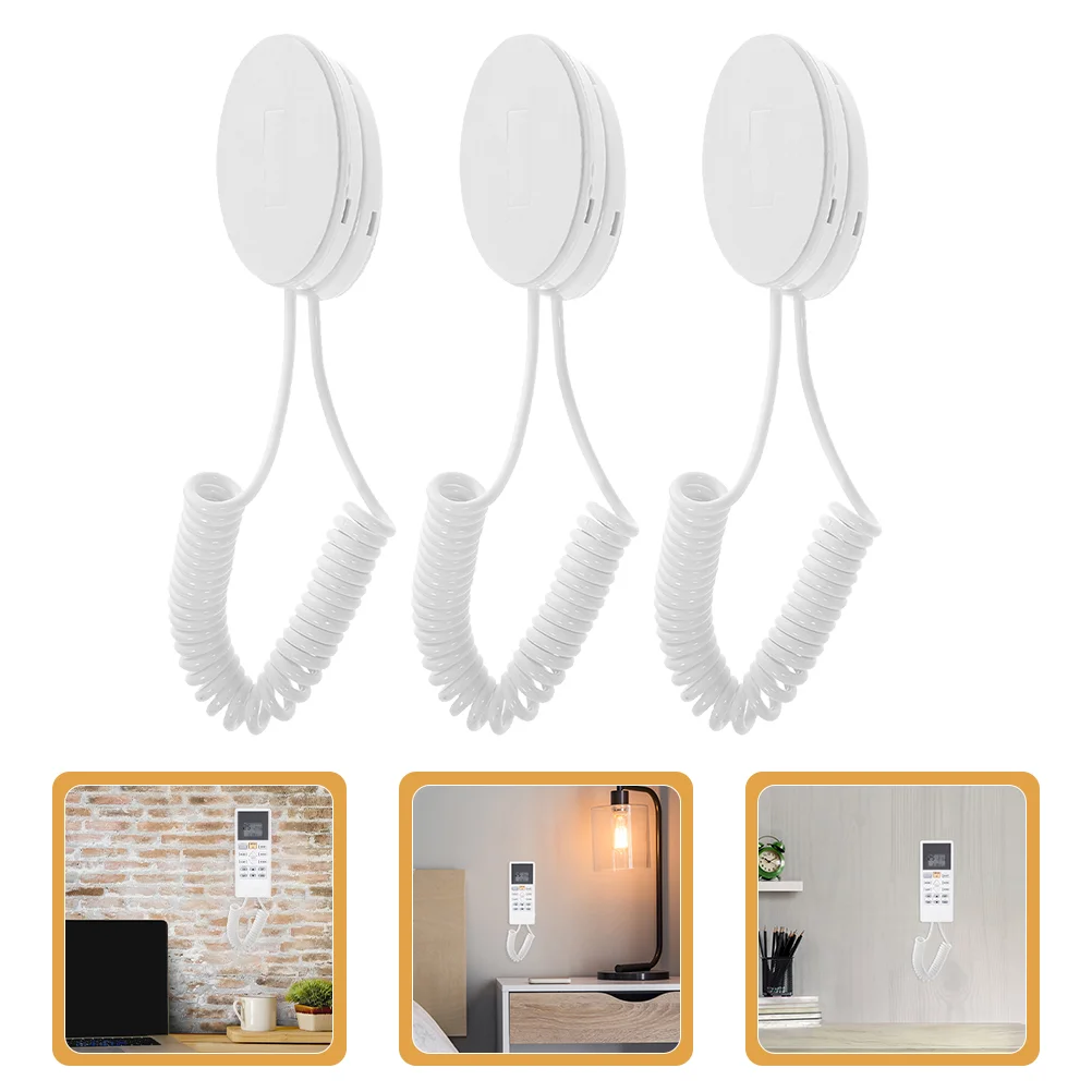 3 Pcs Anti-lost Rope Hook Connectors Plastic Remote Control Tether Retractable Cable Leash