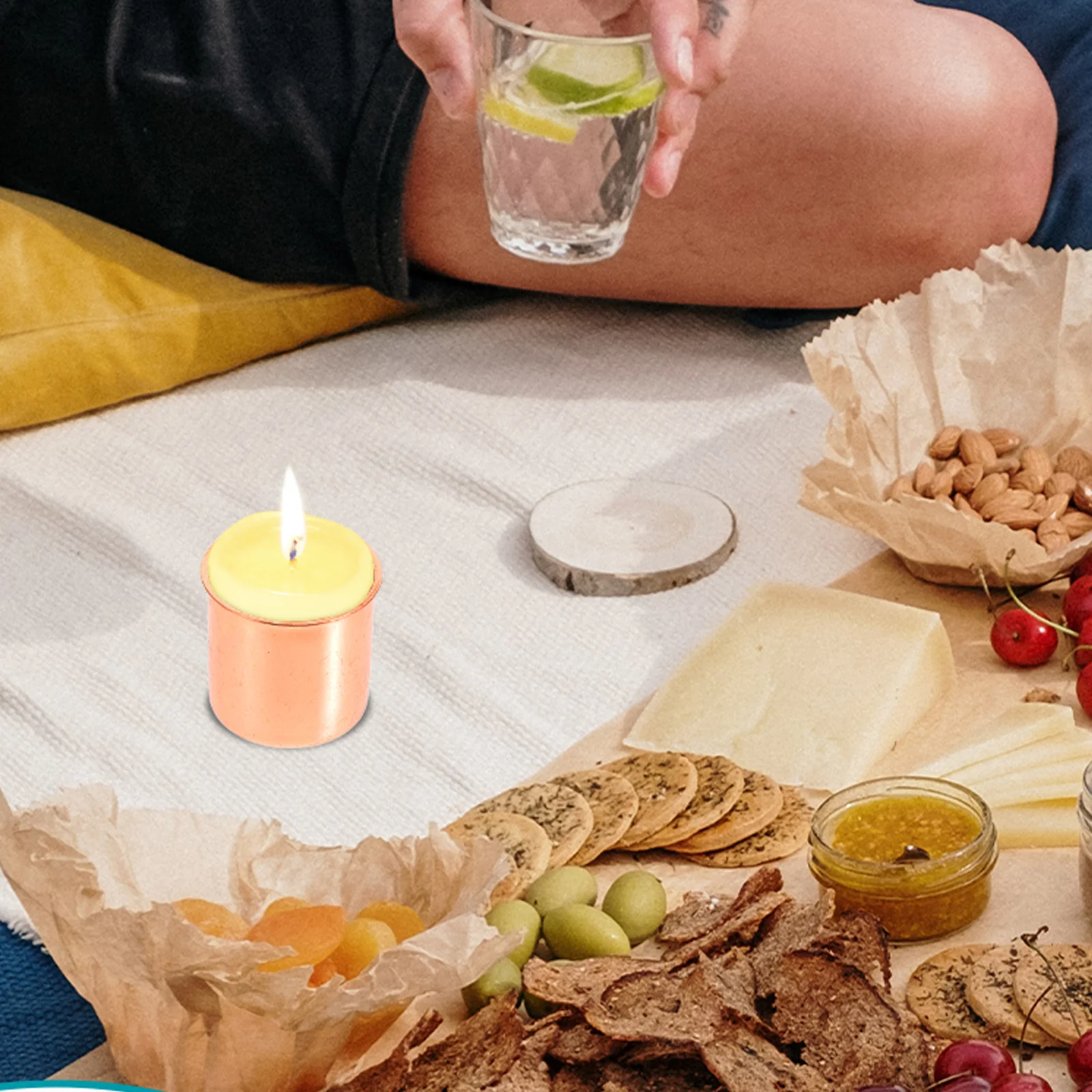 

10pcs Mini Metal Candlesticks For Diy Making Party Supply Holders Wedding Decor Storage Holder