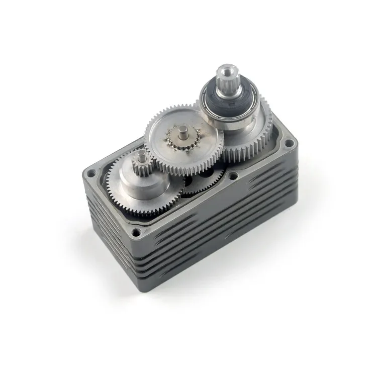 Happymodel S110WP Giant Scale Waterproof Servo, 110KG Stainless Steel Metal Gear Servo with Magnetic Encoder for RC Model