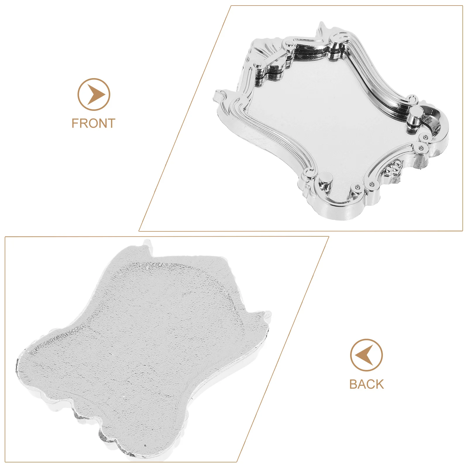 

Миниатюрные аксессуары для кукольного домика, украшения, зеркало, реквизит для ванной комнаты, мебель для