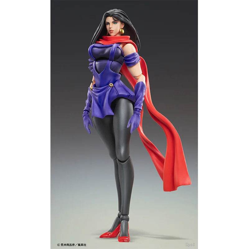 Medicos-E Super Action Statue Lisa Lisa JOJO's Bizarre Adventure Battle Tendency Anime Original Action Figure Model Toy Gift