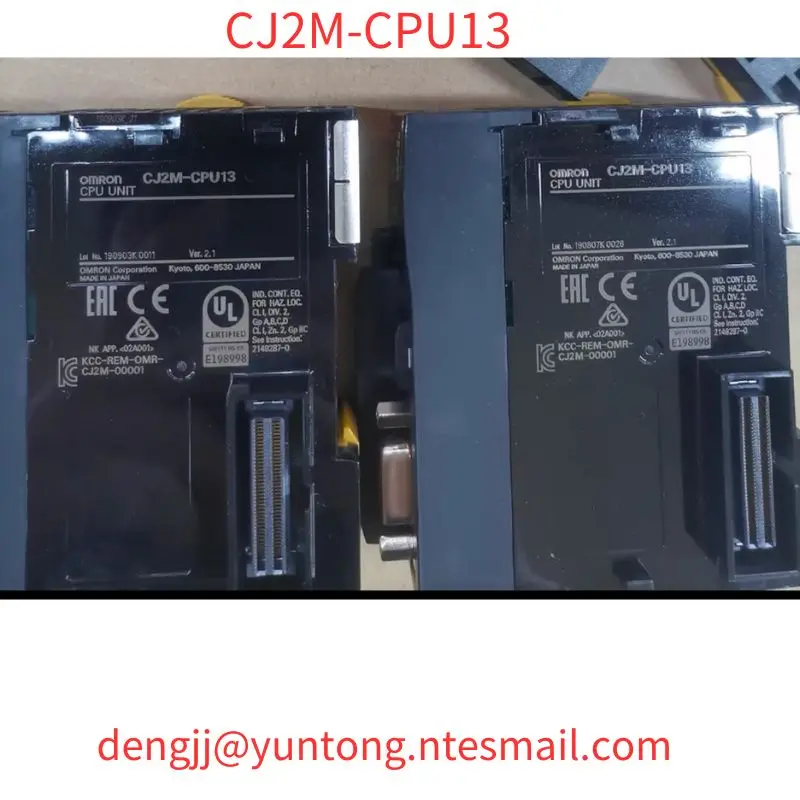 

CJ2M-CPU13 Original PLC Module second hand