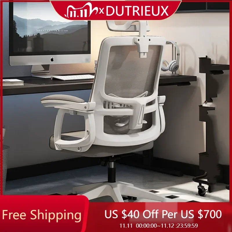 

Adjustable Design Office Chair Headrest Wheels Roller Handle Office Chair Ergonomic Executive Silla De Oficina Office Furniture