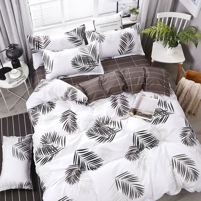 4-piece bedding set comforter set Soft and comfortable  for be suited to four seasons Suitable for the room dormitory