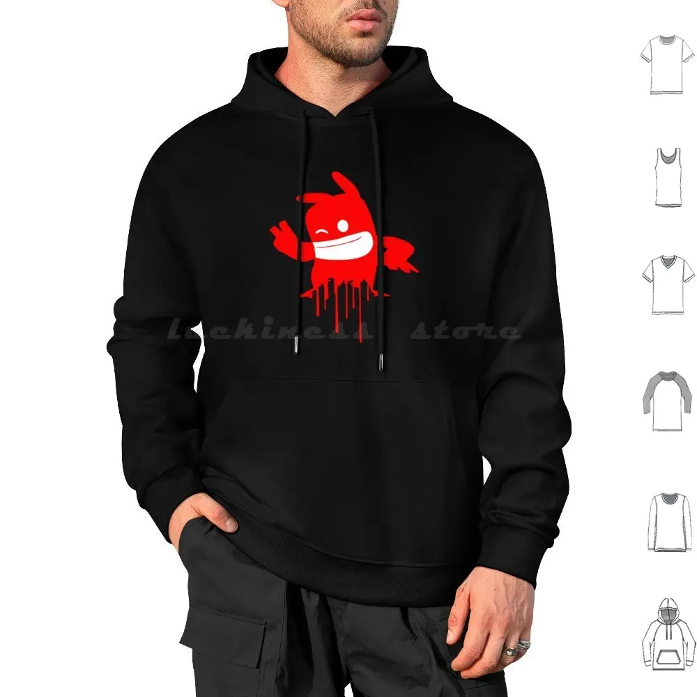 De Blob Essential Hoodie Hoodie cotton Long Sleeve Blob Colorful De Blob Abstract De Blob 2 Fun Ideas Funny Love