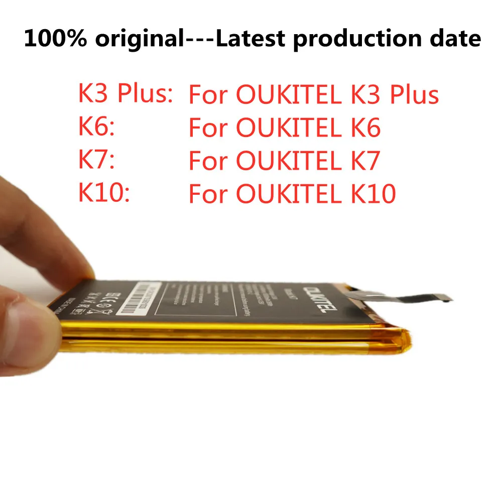 High Capacity 100% Original Battery For Oukitel K7 / K7 Power K10