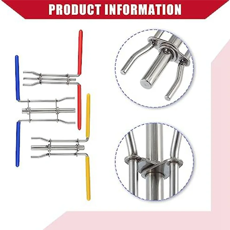 

5Piece Hydraulic Cylinder Rod Seal Installation Tool Kit Hydraulic Cylinder Rebuild Repair Gland Seal Tool Metal