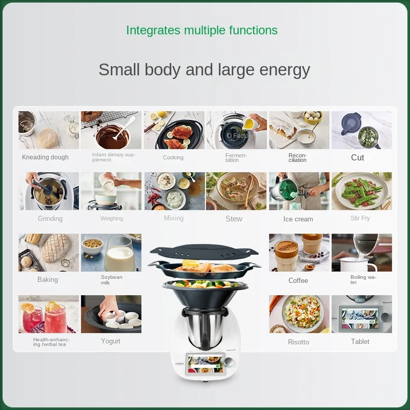 Multi-Function Food Processor Automatic Intelligent Automatic Cooker Home Cooking Robot