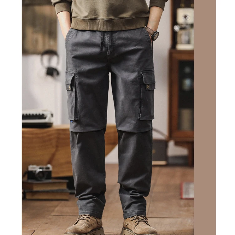 

2024, новые мужские повседневные свободные брюки для занятий спортом на открытом воздухе, износостойкие брюки для спецодежды, молодежные энергетические брюки