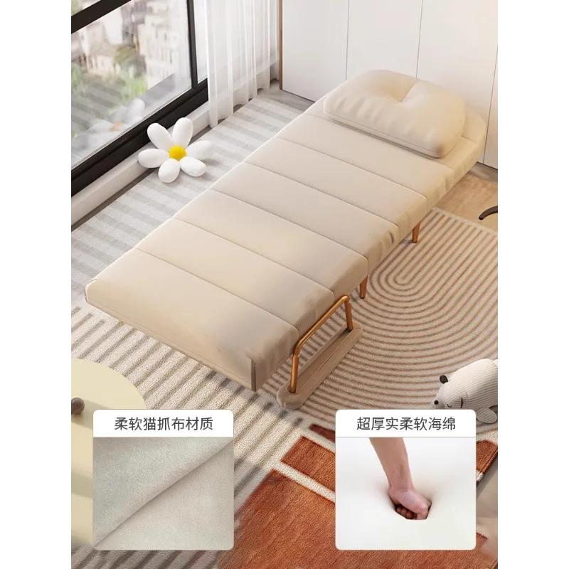 Shen Rest folding bed 2024 cream wind cloud sofa bed foldable single dual-purpose new small apartment sofa chair