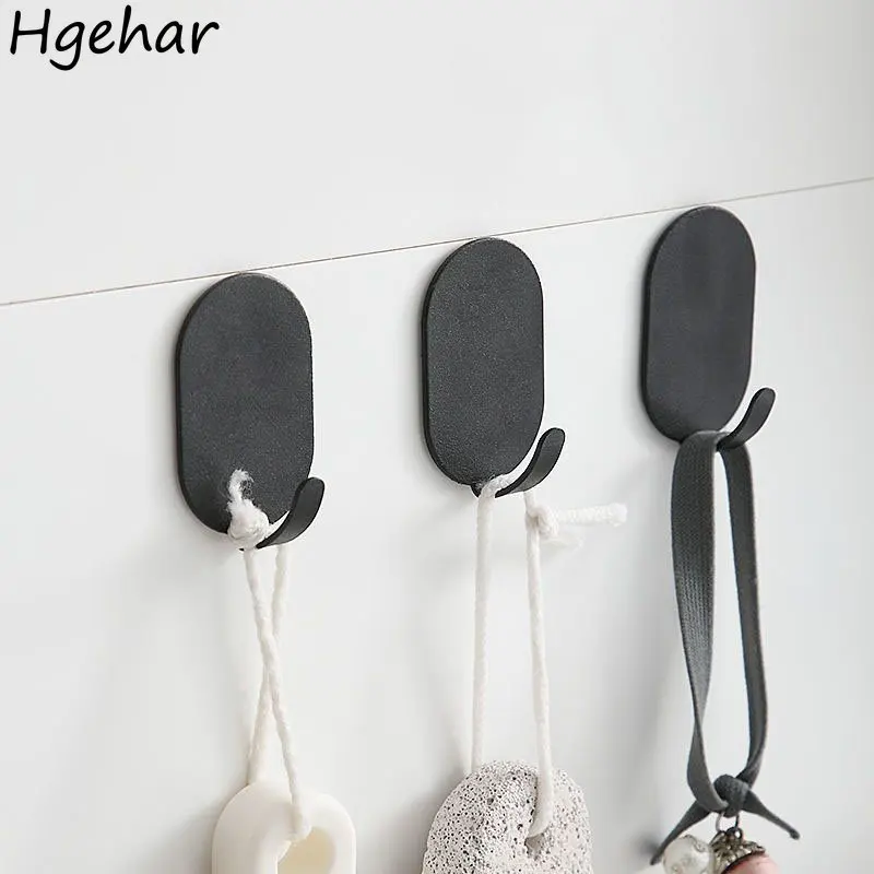 

Self-adhesive Hooks Multi-function Heavy Load Carbon Steel Hanging Hook Household Waterproof Kitchen Bathroom Storage Racks New