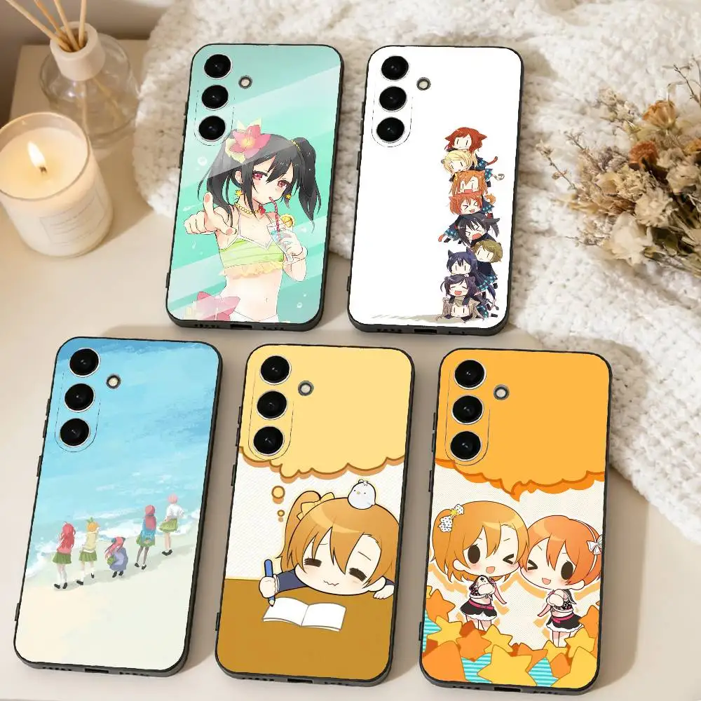 

Love Live School Idol Project Phone Case For Samsung Galaxy A73,A72,A71,A70,A53,A52,A51,Soft Silicone Black Cover