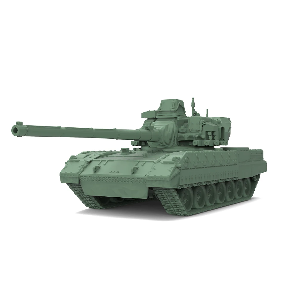 

1/220 1/160 1/87 SSMODEL SS878 Железнодорожная военная модель Комплект российского объекта 195 Основный боевой танк