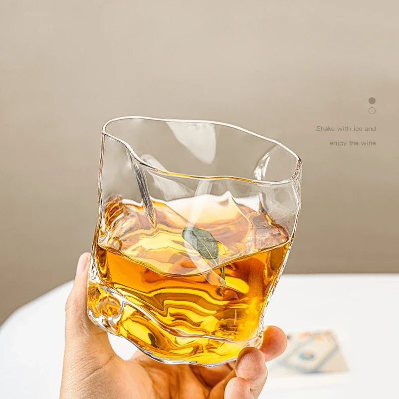 

1pcs Japanese Handmade Whiskey Glass Heat-Resistant Juice Cup Liquor XO Whisky Crystal Wine Glass Cognac Brandy Snifter