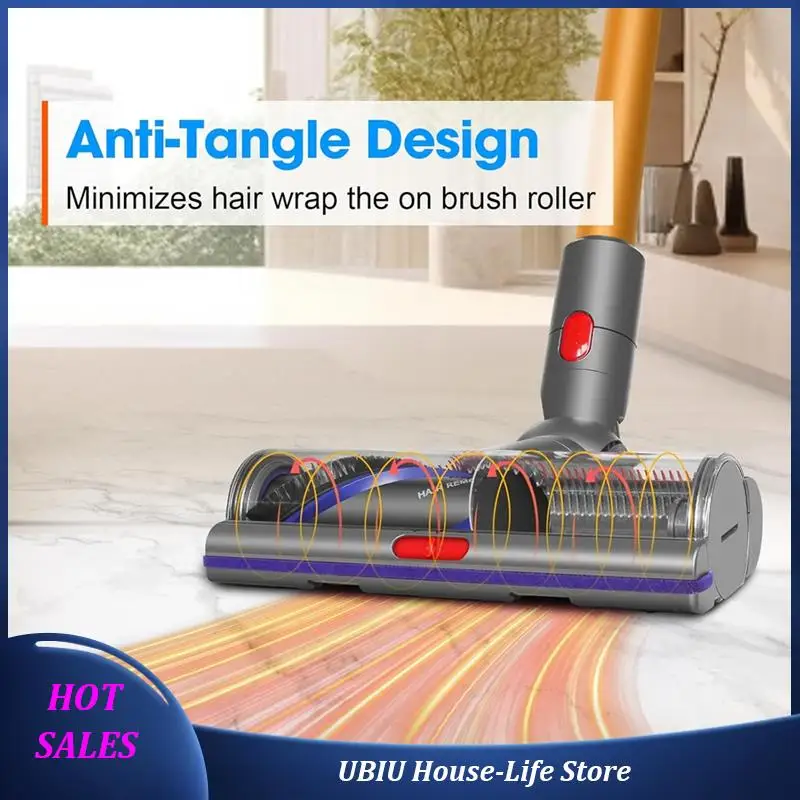

Anti-Tangle Cleaner Head For Dyson V7 V8 V10 V11 V15 Vacuum Cleaner Accessories Kit Efficient Household Cleaning Accessories-Bes