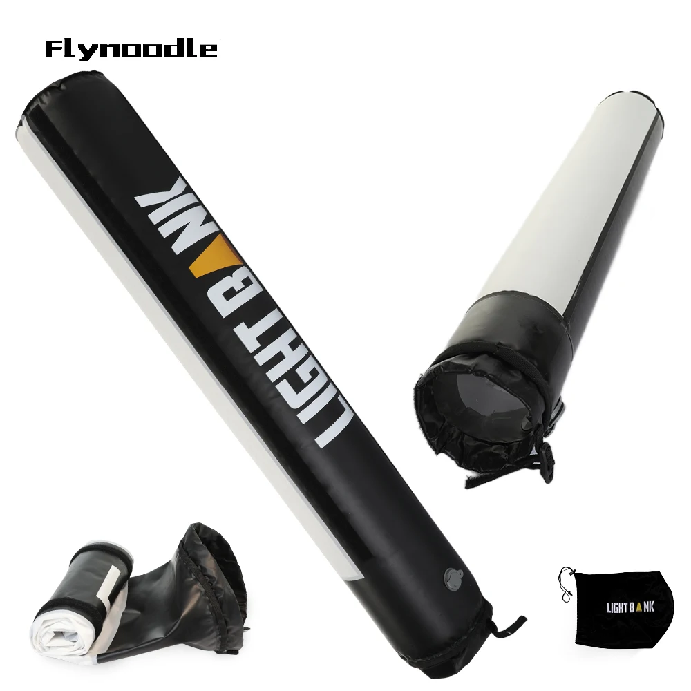 

Flynoodle 115cm Air Tube Inflatable Softbox for Aputure Nanlite Godox ZHIYUN COLBOR Video Light Diffuser Accessories