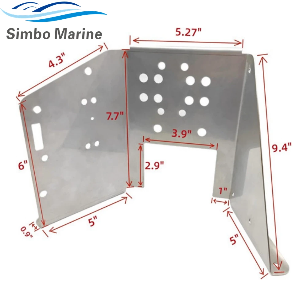 42419A1 58397A2 862548A-1 FOR MERCRUISER STAINLESS STEEL TRIM PUMP BRACKET Strong Precision