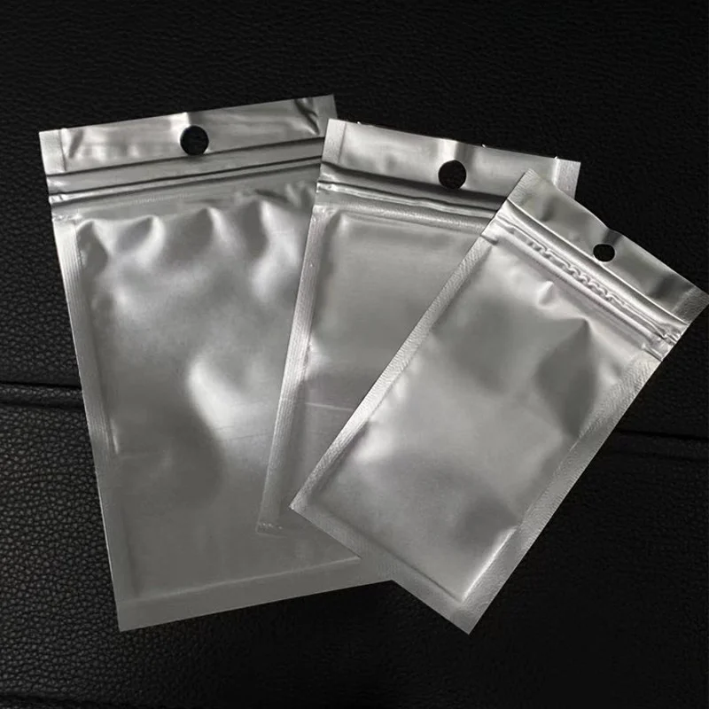 Aluminum Foil Battery ESD Electronic Component Cable Packaging Anti-Static Self Sealing Shielding Bag Frosted Translucent