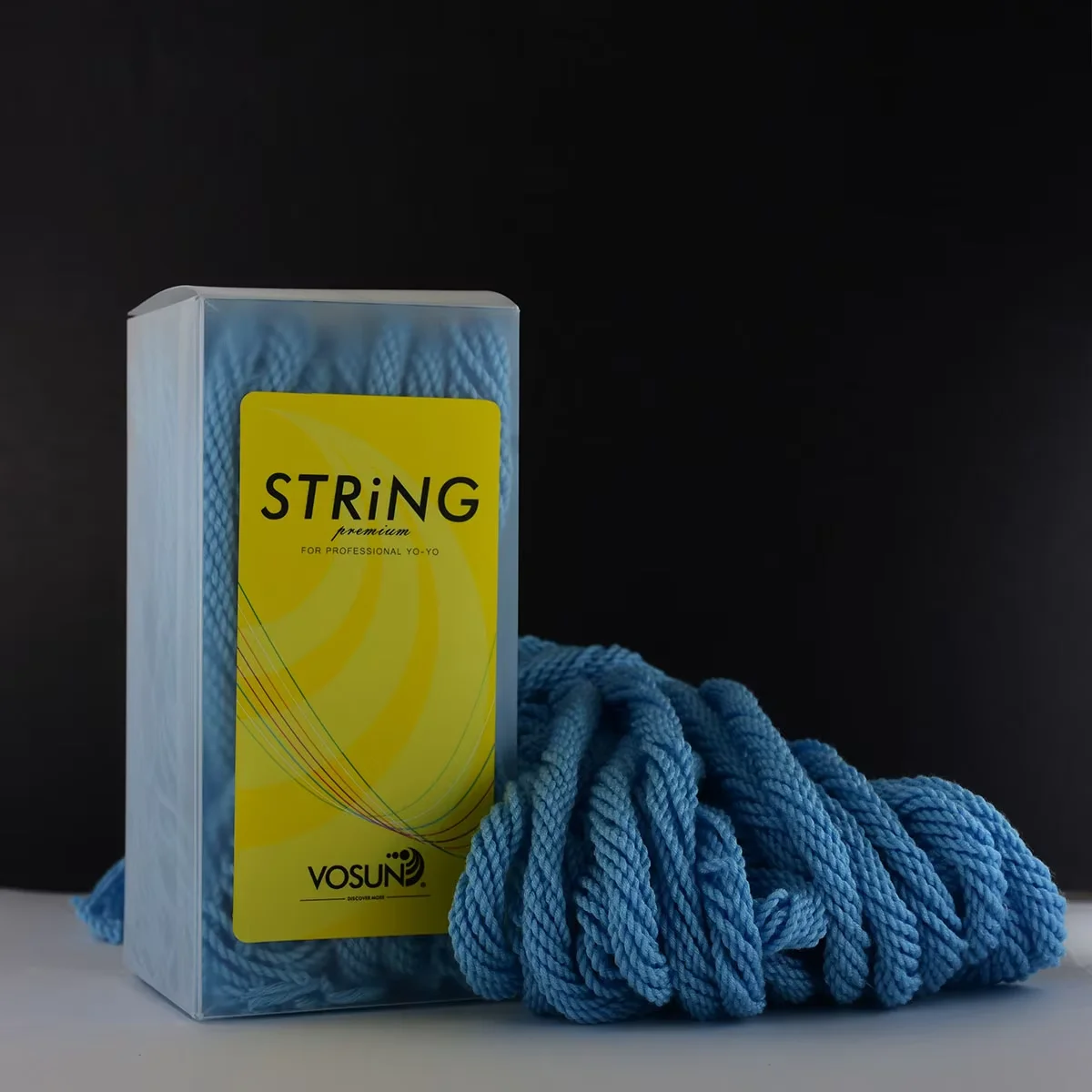 VOSUN-Tranche de yoyo, Corde technique, Tranche de pratique professionnelle, 24 parts, 115cm, 130cm, 100 pièces, 80 pièces