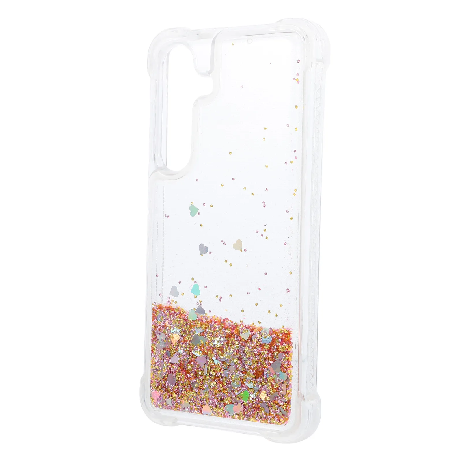 Quicksand Drop Protection Phone Case Compatible S25 Plus Soft Tpu Non Slip Mobile Cell Phone Cover for Women Girls view 5