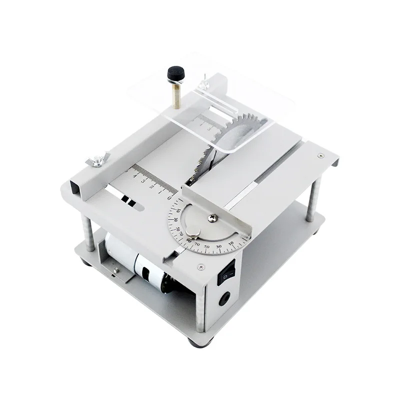 Mini Table Saw Precision Micro Electric Portable Woodworking Cutting Machine For Home Use Multi-Functional