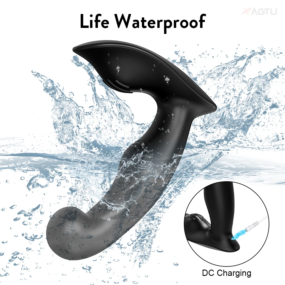 التحكم عن بعد المكونات الشرج جهاز تدليك للبروستاتا ألعاب جنسية هزازة ضد الماء للرجال تهتز بعقب المكونات ذكر الاستمناء السلع الكبار مثلي الجنس الأزواج