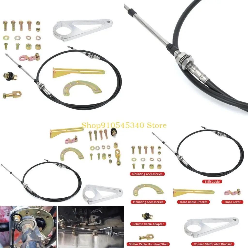 

U2JA ACA-1804 Steering Column Cable Shifter Fit for TH350 TH400 700R4 TH200 2004R 4L60E 4L70E 4L80E Repair Part