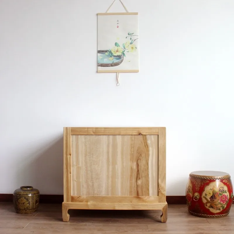 

All solid wood storage, storage corner cabinet, multi-functional bedside decoration, small cabinet, fully furnished furniture