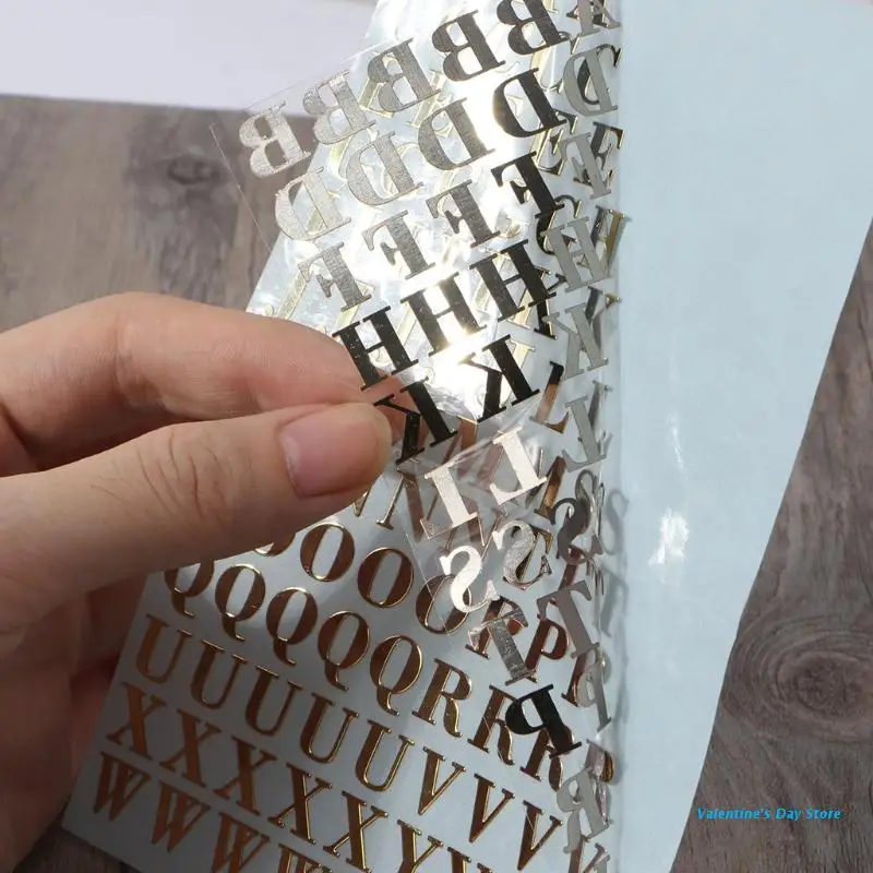 2piece Letter Stickers Self Adhesive Alphabet Stickers Self Adhesive Letters Gift Drop Shipping