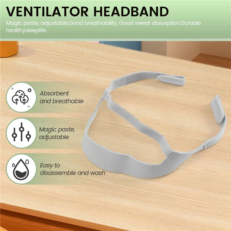 Ventilator Headband Headgear for Philips Respironics Dreamwear CPAP/BiLevel Masks Nasal Pillow