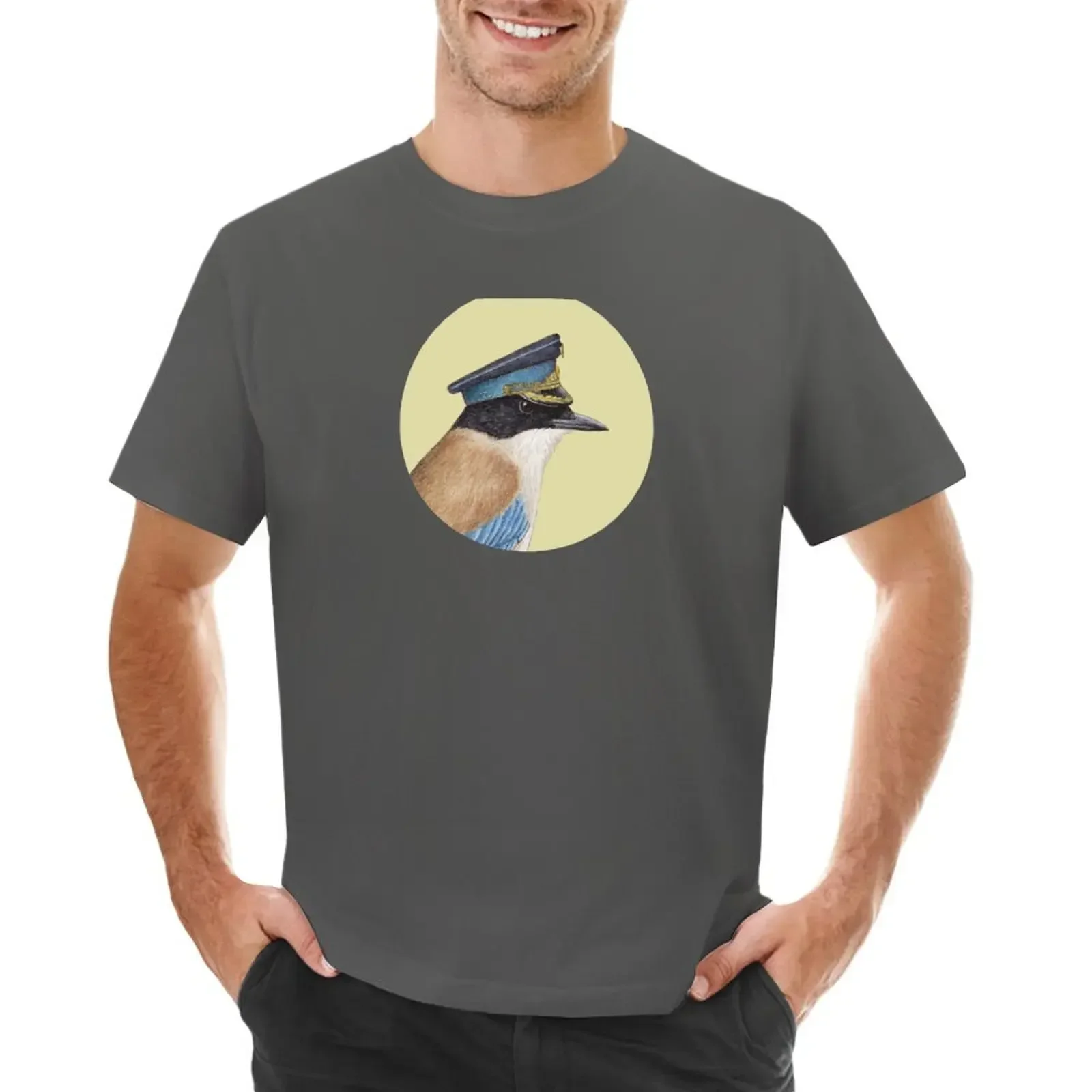 Azure-winged magpie T-Shirt Short sleeve tee graphic shirts outfits for men