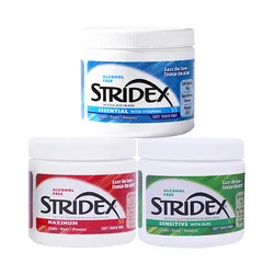 American genuine Stridex salicylic acid cotton pads to remove closed acids, remove acne marks, clean cotton brush, wet compress