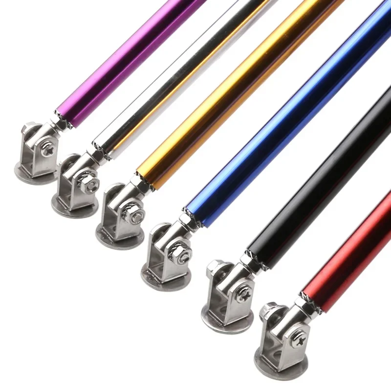 200mm Universelle Auto-Trennstange, Verstellbarer Edelstahl-Frontstoßstangen-Lippen-Stützstangen-Kit für Rennsport, ohne Bohren von Löchern – Detail 5