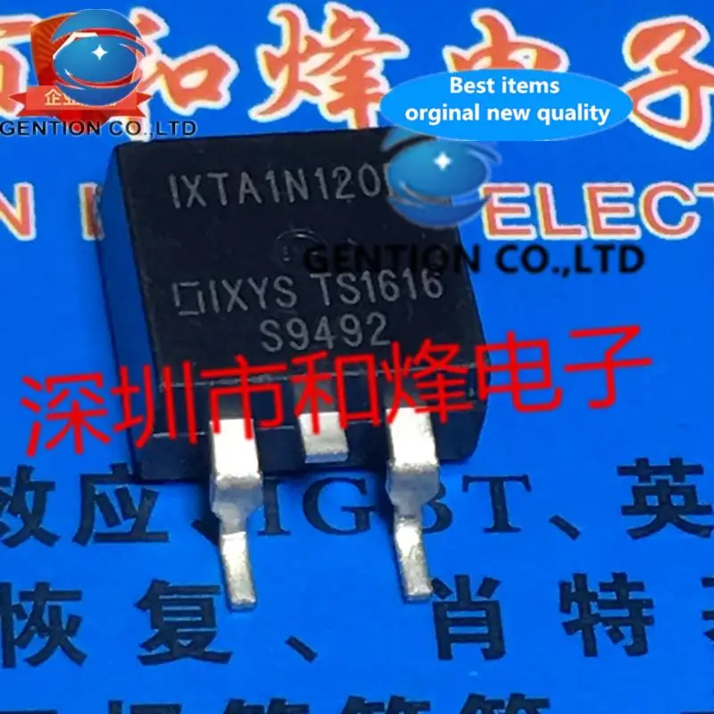 10PCS IXTA1N120P TO-263 1200V 1A em estoque 100% novo e original