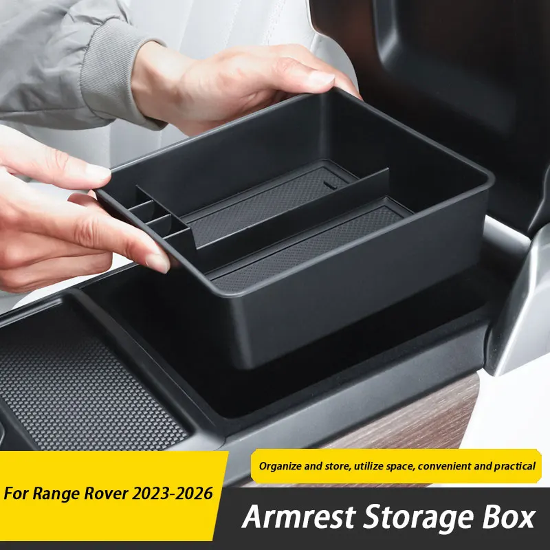 

For Land Rover Range Rover Sport Executive Edition Vogue L460 S106 2023 2024 2025 2026 Armrest Storage Box Sticker Accessories