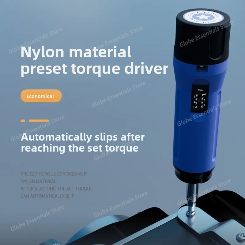 

High Precision Preset Torque Screwdriver Wrench Driver Bits Set 1/4” Drive for Maintenance Bike Repairing Gun Mounting Tool