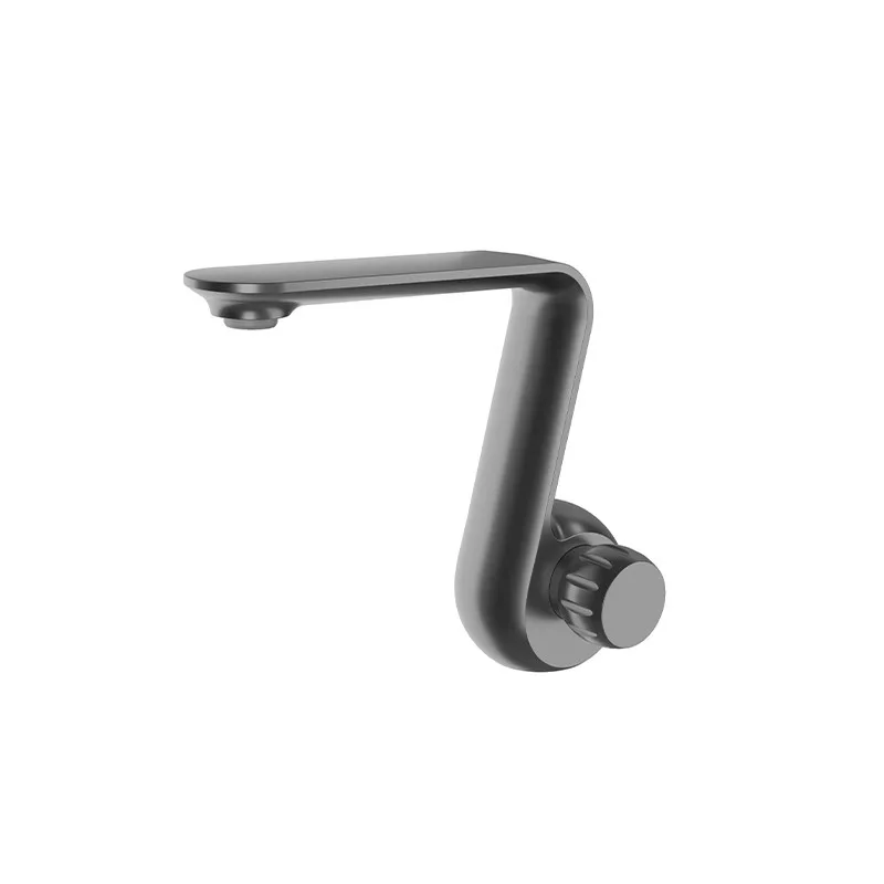 

Basin Faucet Hot Cold Bathroom Sink Mixer Brass White Chrome Brass Single Lever Unique Design Lavatory Tap