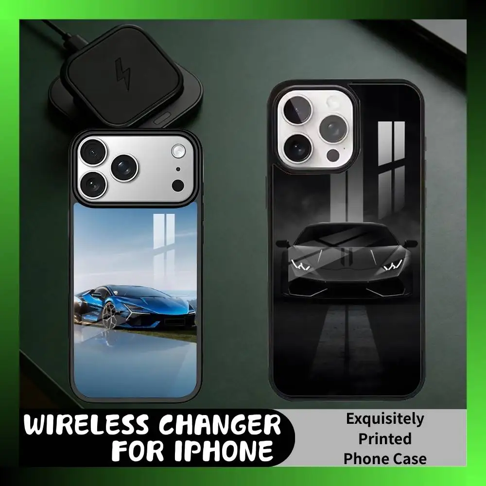 

A-Advanced Super Cars-s LAM-BOR Phone Case For iPhone17,16,15,14,13 Plus,Pro Max Magnetic For Magsafe Wireless Charging