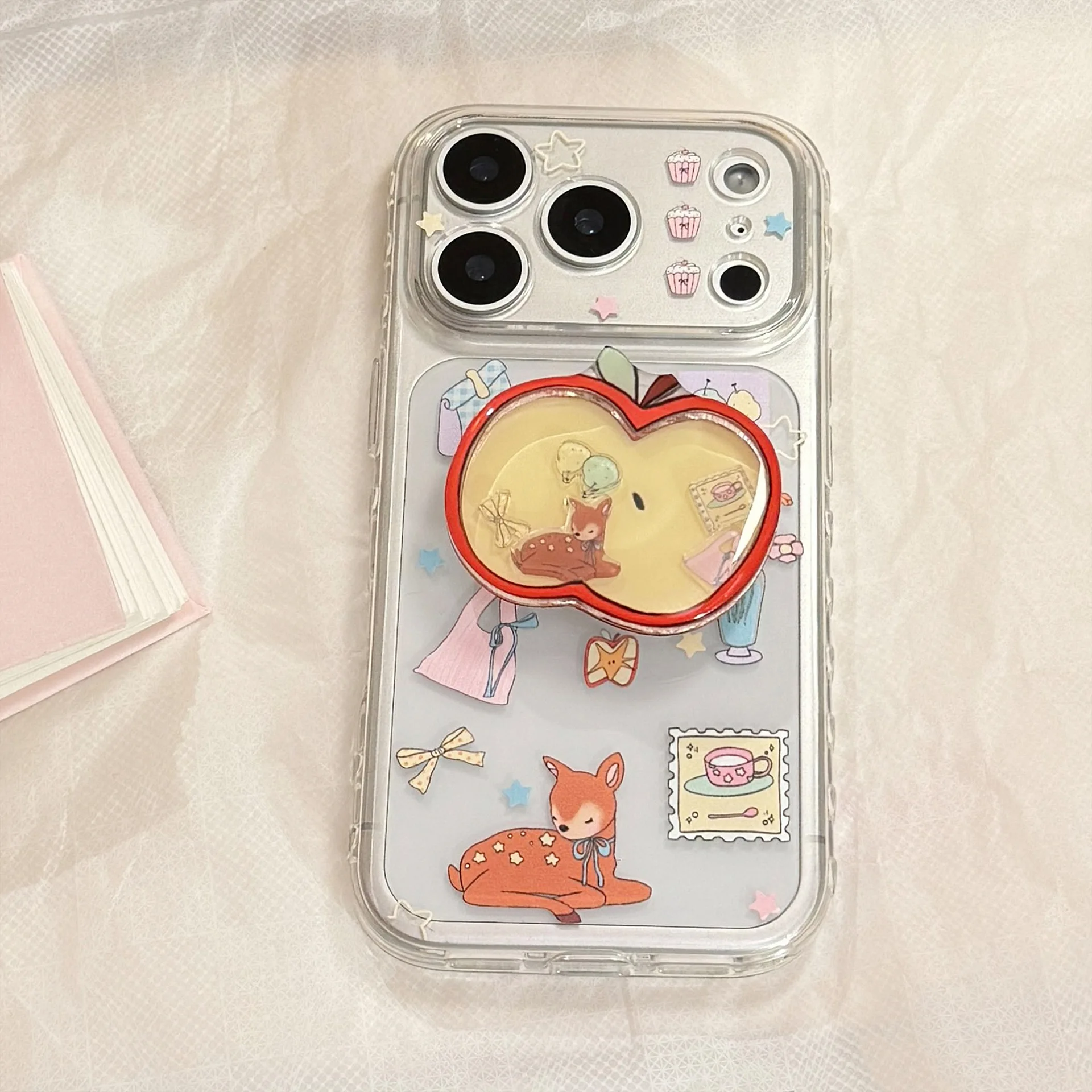 Прозрачный мультяшный чехол дл – обзор и цена Phone Cases Red Deer