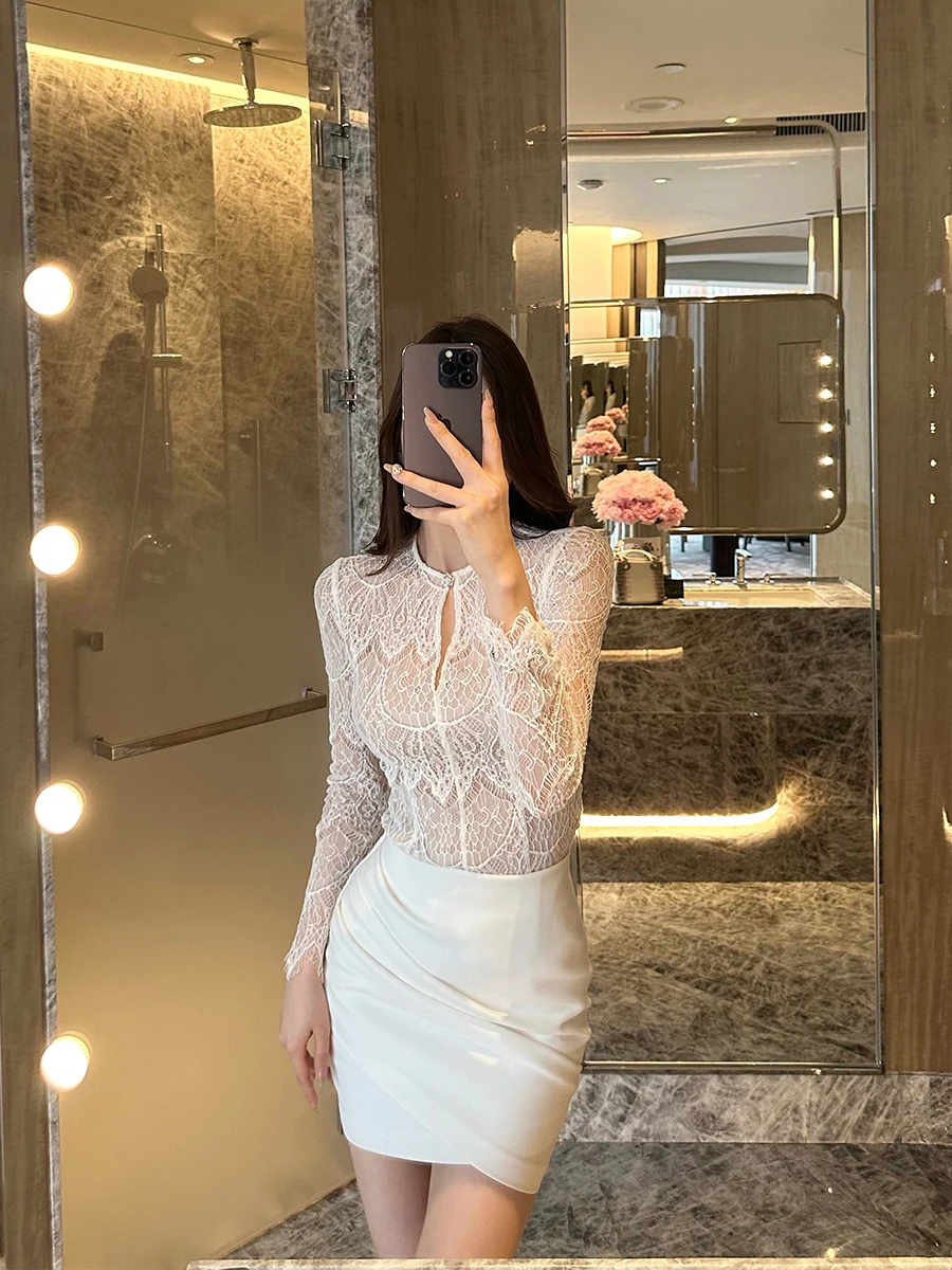 

Сексуальная асимметричная плиссированная черно-белая юбка-халтер с завышенной талией, женская стильная облегающая короткая юбка-карандаш из полиэстера