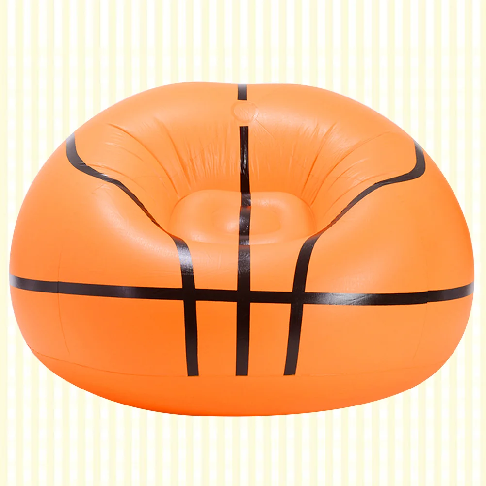 Portable Lazy Couch Air Sofa Creative Inflatable Foldable Chair Chaise Lounge Basketball