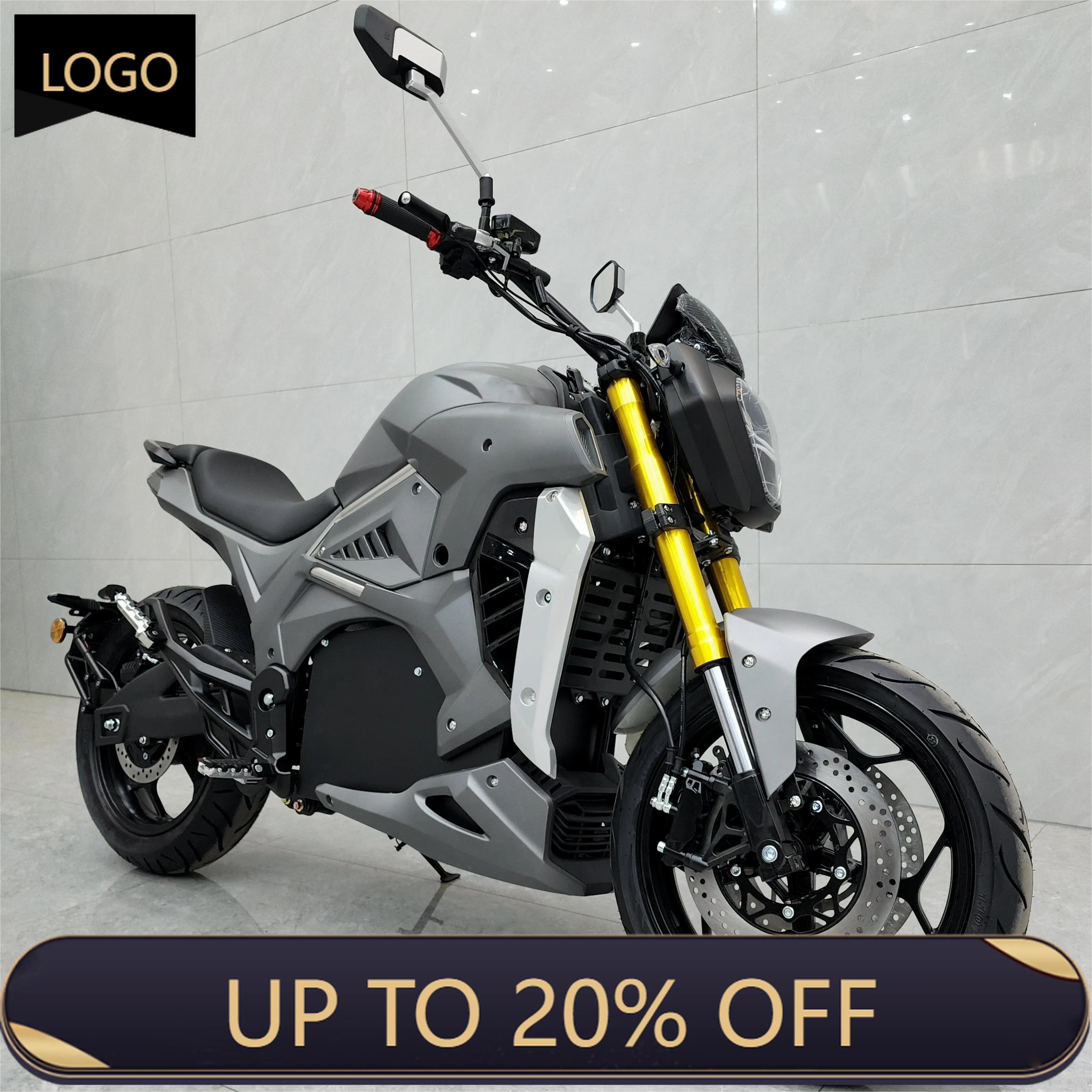 QQA 2025 new high-power electric motorcycle supports customized motor 3000W 5000W 7000W 10000W 12000w battery 40A-160A optional