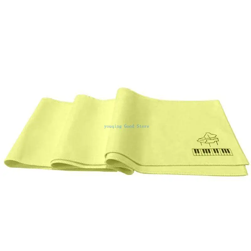 

N58B Flannel Piano Keyboard Cover Cloth Washable Cover Piano Cleaning Care
