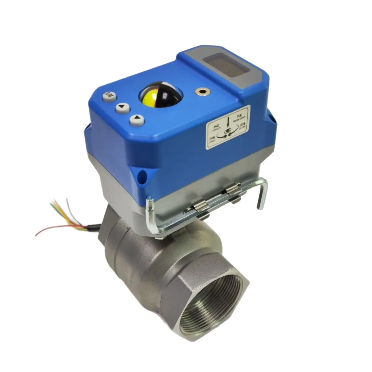 Mini electric actuator with voltage intelligent adjustment type