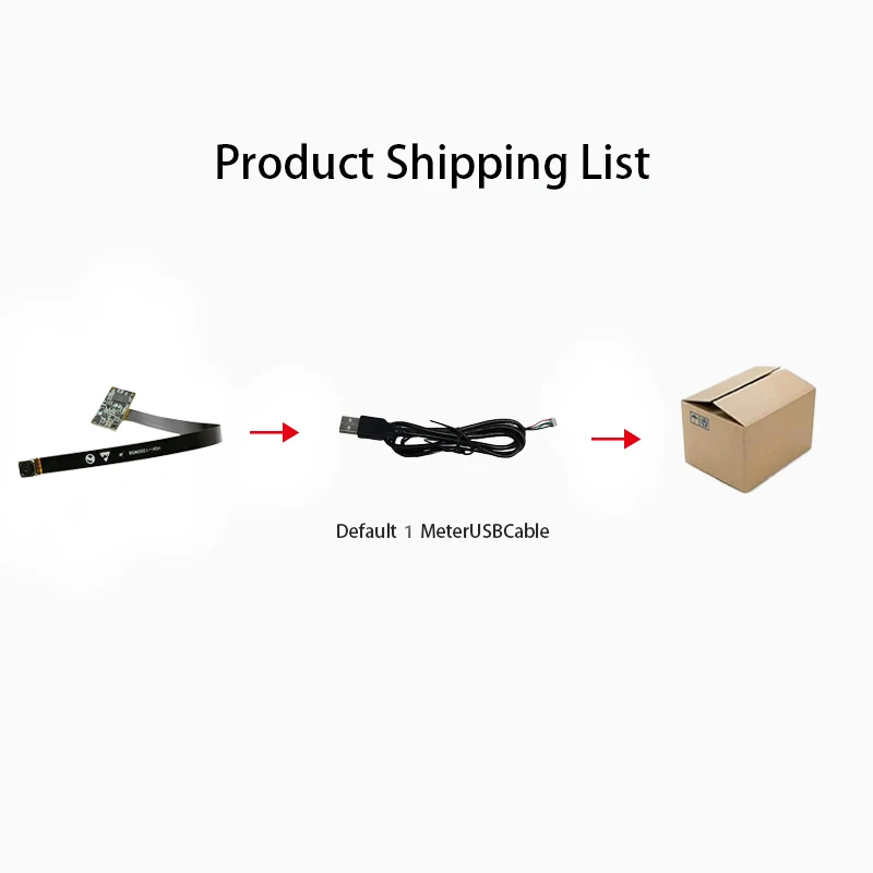 وحدة كاميرا USB 1PS 5MP/12MP HD AF/FF مستشعر OV5693/ IMX258، 30 إطارًا في الثانية تدعم OTG، UVC لمسح المستندات Win XP/7/10 / Vista