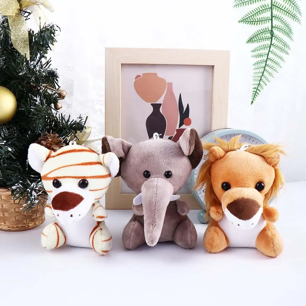 Geschenke Dschungel Bruder Rucksack Schlüsselanhänger Affe Tiger Tier Plüschtier Plüsch Schlüsselanhänger Stofftier Spielzeug Stoffpuppe Schlüsselanhänger