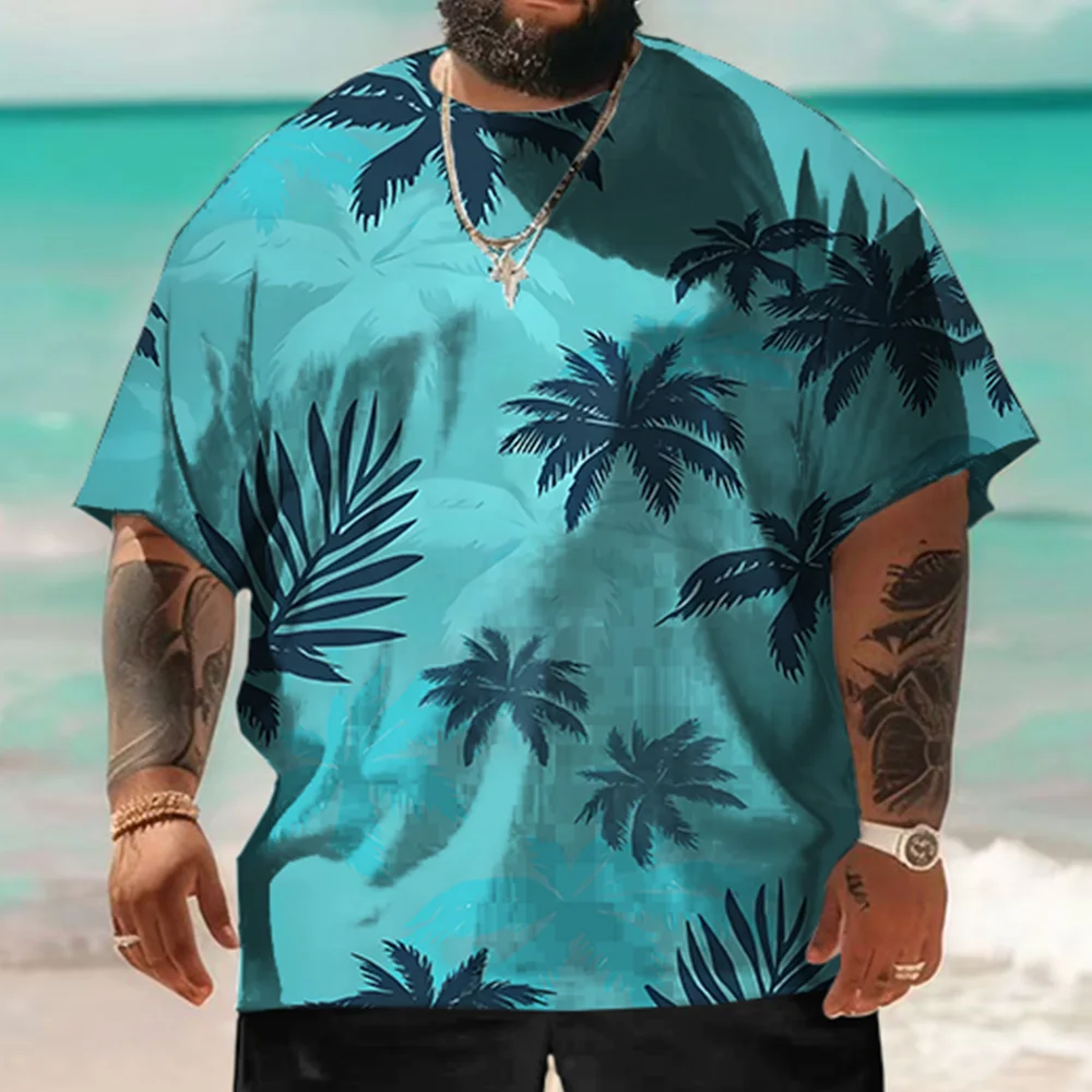 -9xl مجموعة كبيرة وطويلة الأكمام قصيرة الحجم (عنصر شجرة جوز الهند): كاجوال-حياة - مادة متينة وخفيفة الوزن، #2