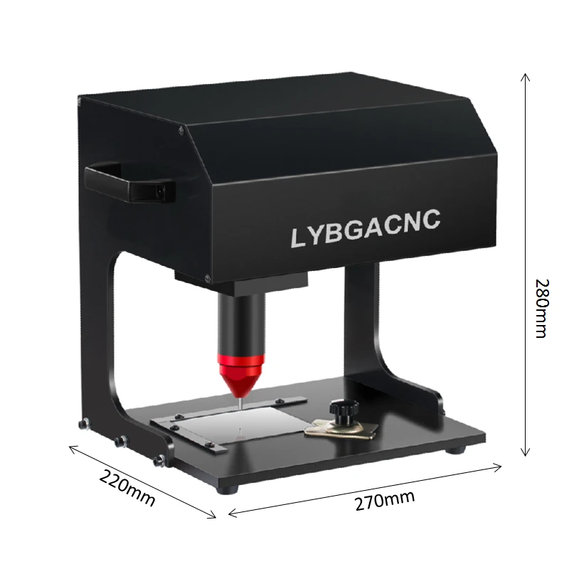 

170x110mm Electric Pneumatic Metal Signage Nameplate Marking Machine Lettering Machine Engraving Machine Tool for Chassis Number