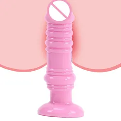 Silica Gel False Penis Simulation Woman Masturbation Device Adult Sex Toys G-point Massager AV Rod Soft And Comfortable 18+